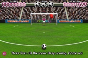手指当脚!好玩足球射门游戏! - New MobileLife