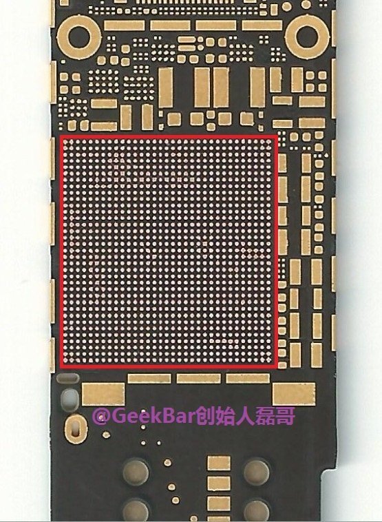 苹果 A8 处理器曝光!体型比 A5 处理器还要大!