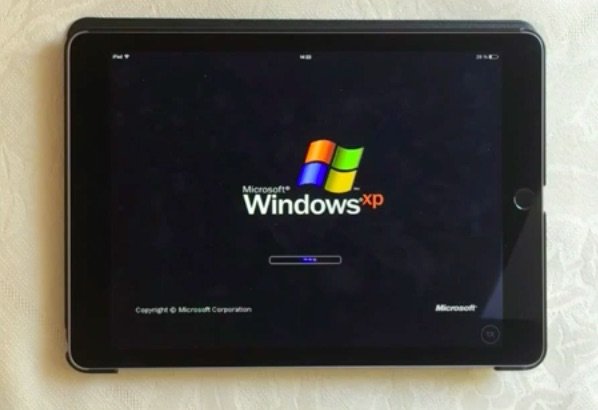 Windows XP running on iPad
