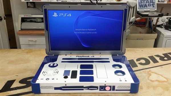 星战迷必备!DIY 大神创出3D 打印 PS4 R2-D2笔