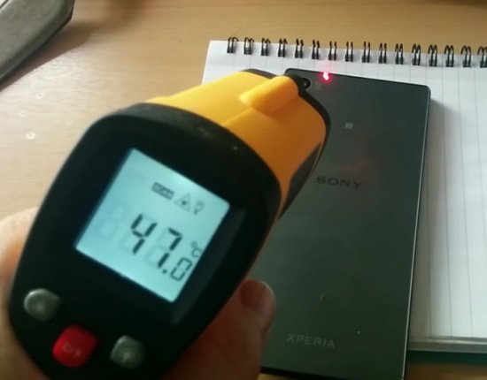 温度计实测!网友发现 Sony Xperia Z5 就算录制