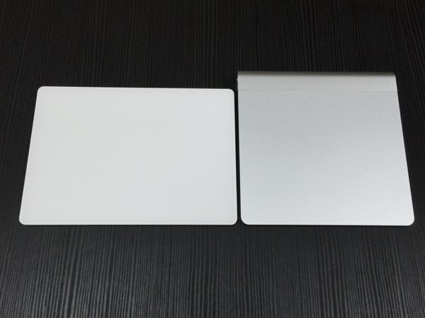 ▲ Trackpad 2 (左)尺寸和舊的比,明顯大得多
