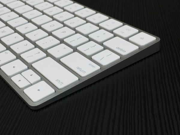 ▲ Magic Keyboard 字鍵很薄,令按鍵行程縮短