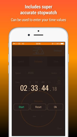 价 US$3.99 的速度、距离、时间换算器限免中