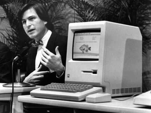 Steve Jobs Macintosh