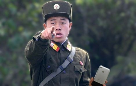north korean tv show shows iphone 01