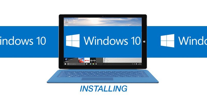 windows 10 install