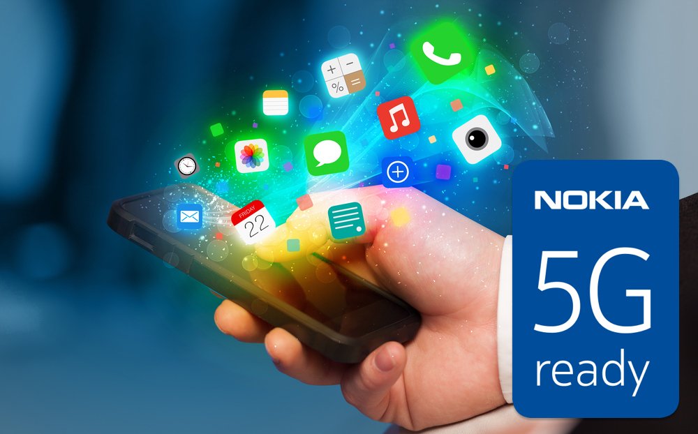 同时看 6 部 4K 影片无难度!Nokia 5G 网络速度