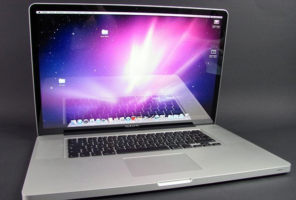should 17 in macbook pro return 01