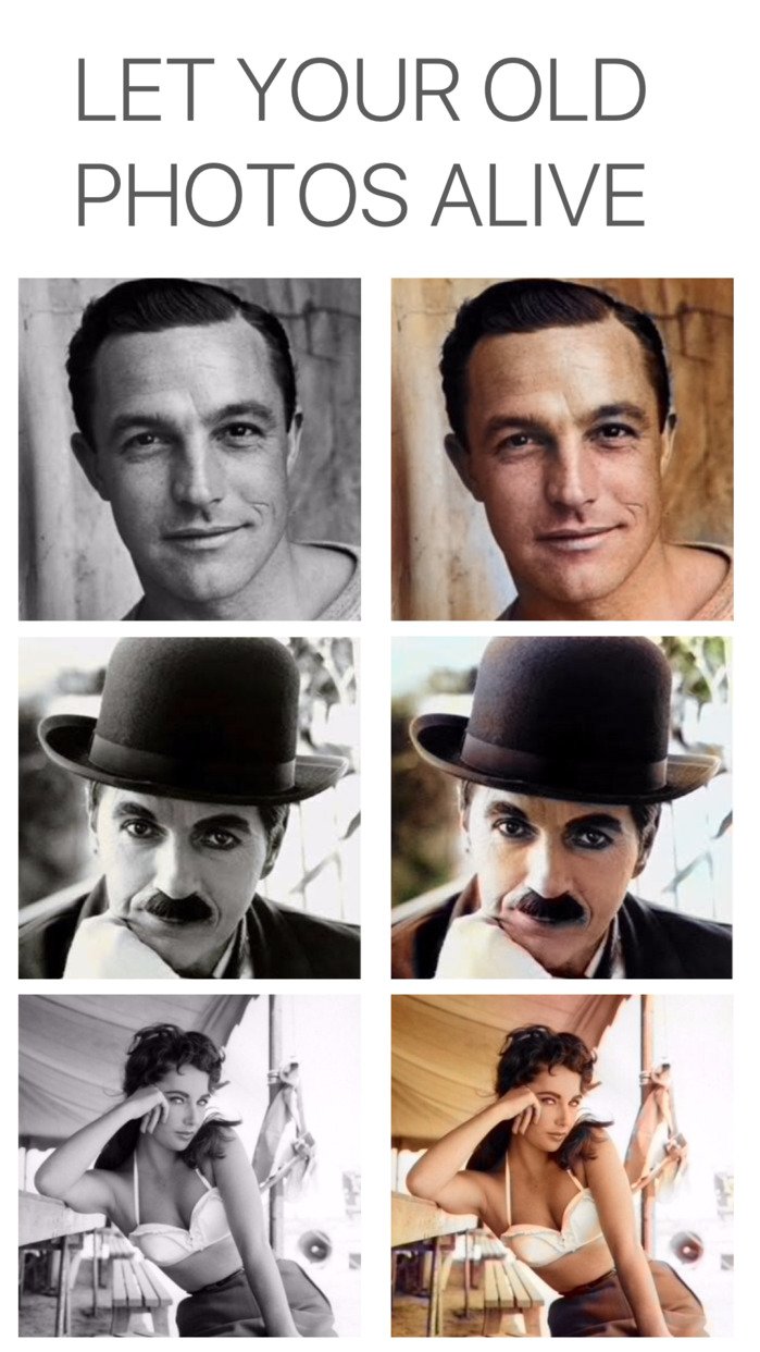 将黑白老照片一键变彩色的神奇 App《 SnapH