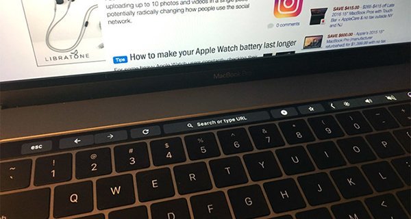 chrome 58 macbook pro touch bar 00