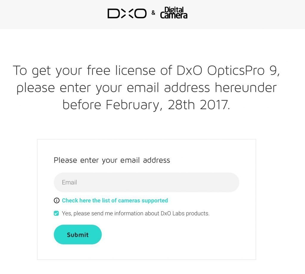 原价 199 美元!专业图片处理工具 DxO Optics P