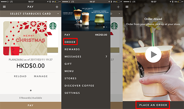 Starbucks App test 01