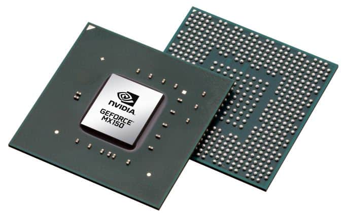 nvidia geforce mx150 gpu