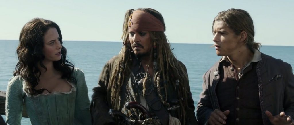 piratesofthecaribbean5 scodelario depp thwaites