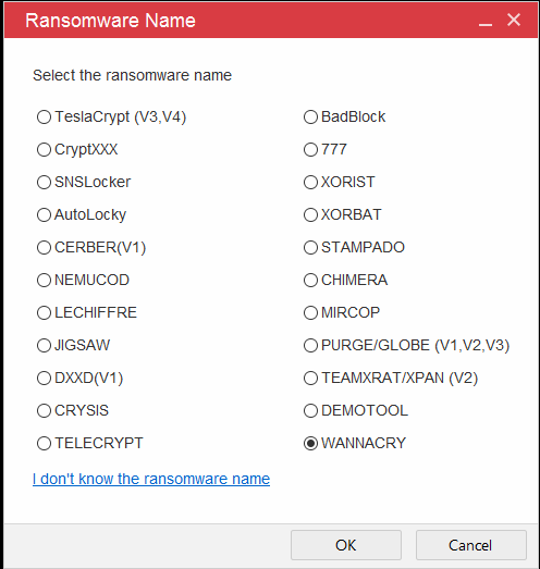 ransomwarename