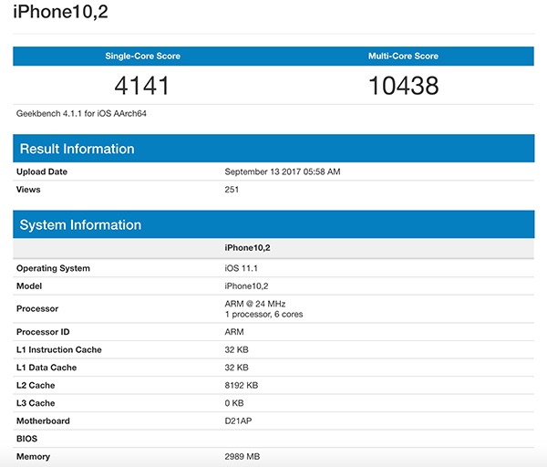 a11 bionic cpu benchmark 01