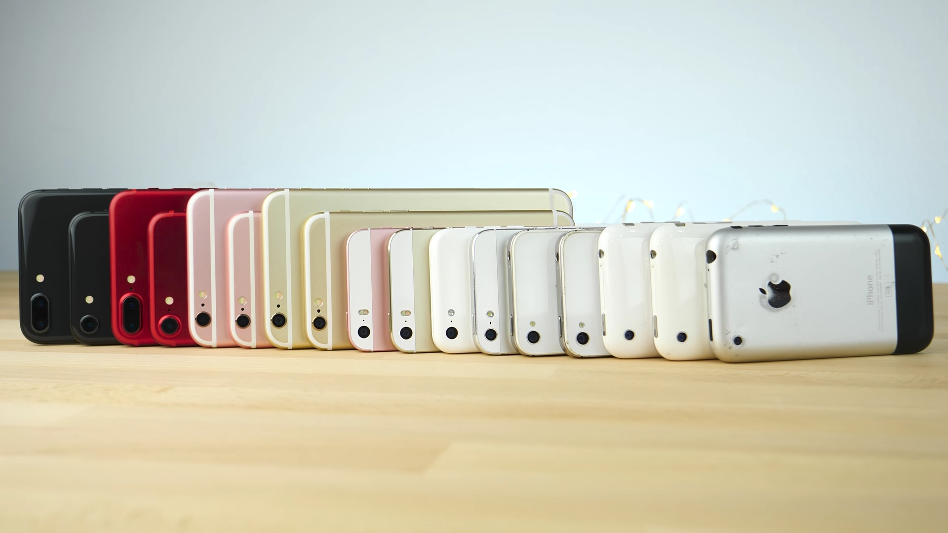 All iPhone Comparision 2017 11