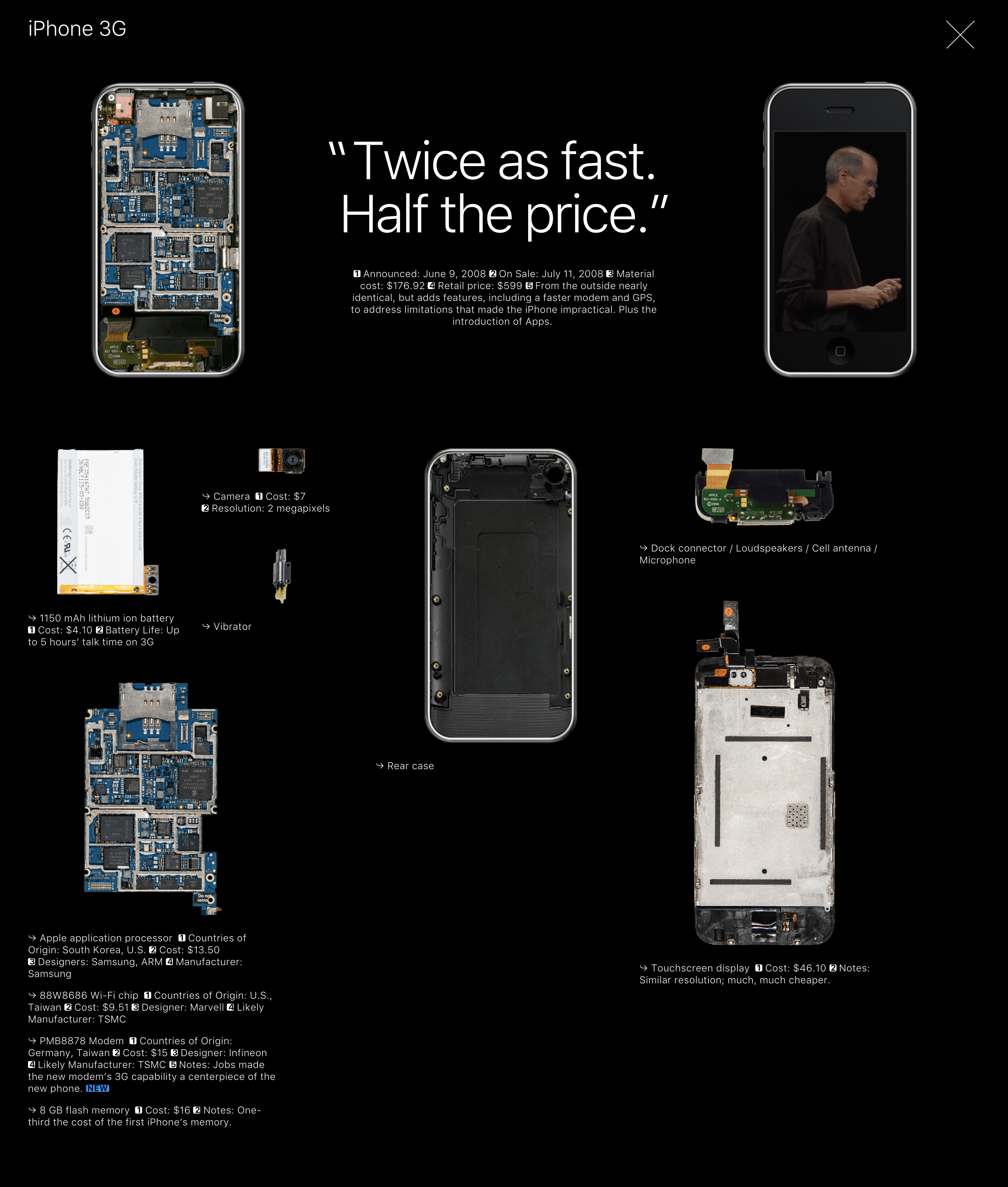iphone 10 yrs teardown by bloomberg and