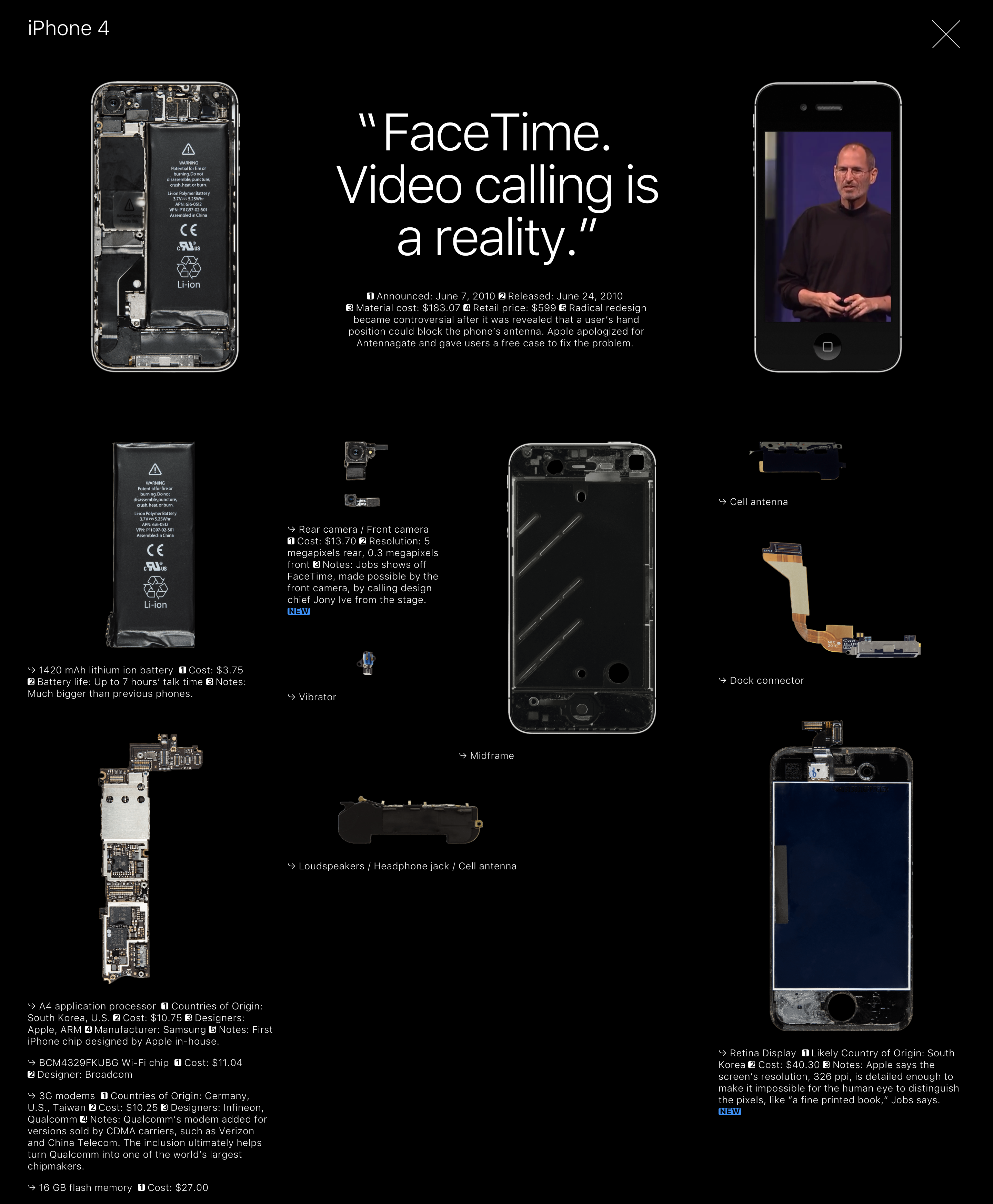 iphone 10 yrs teardown by bloomberg and