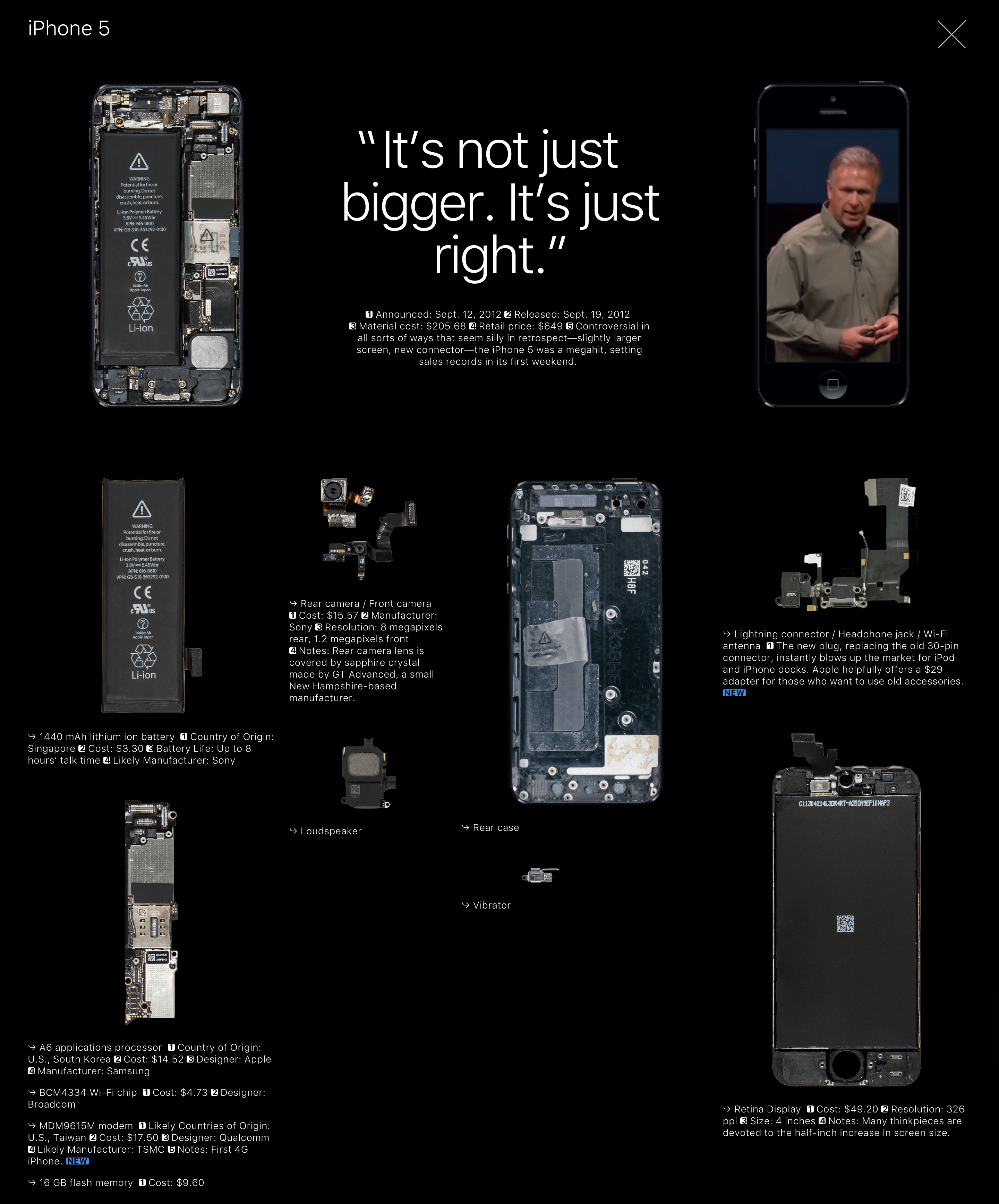 iphone 10 yrs teardown by bloomberg and