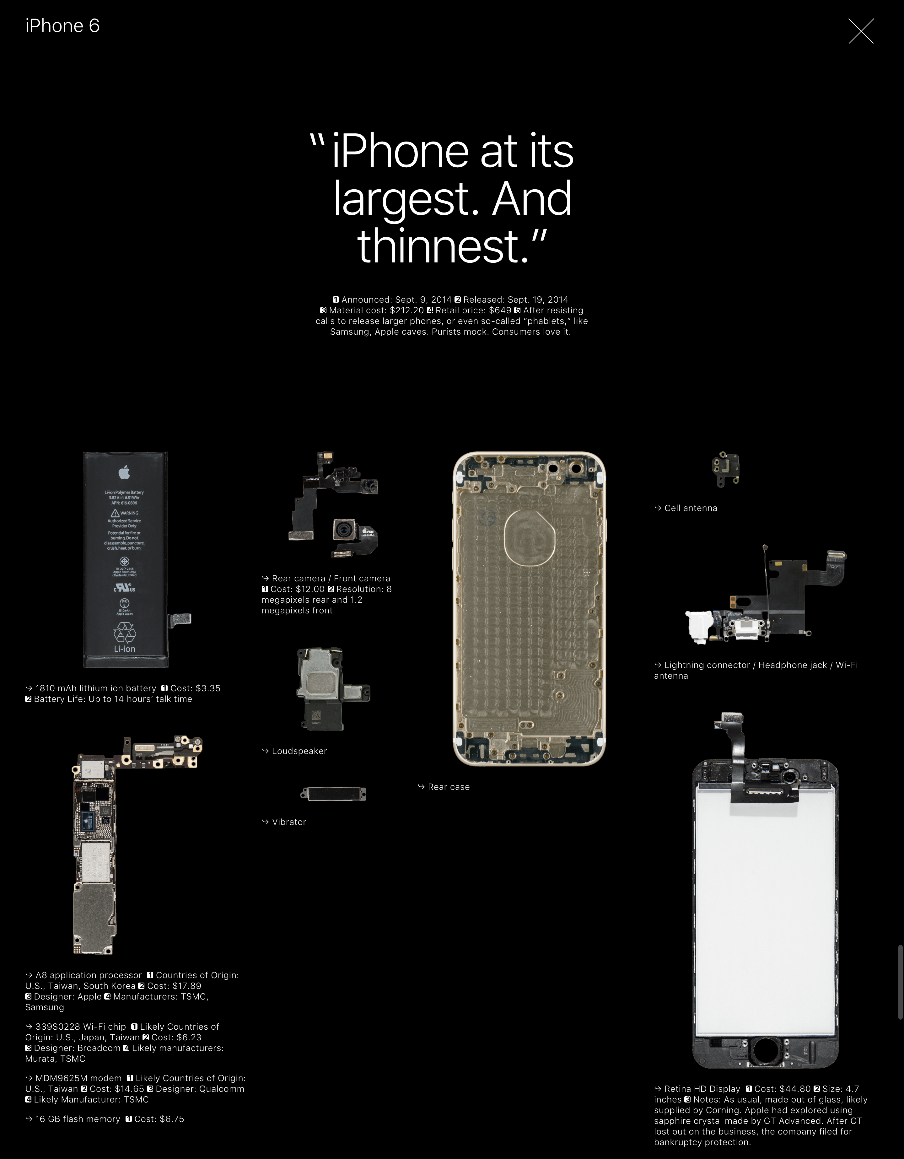 iphone 10 yrs teardown by bloomberg and