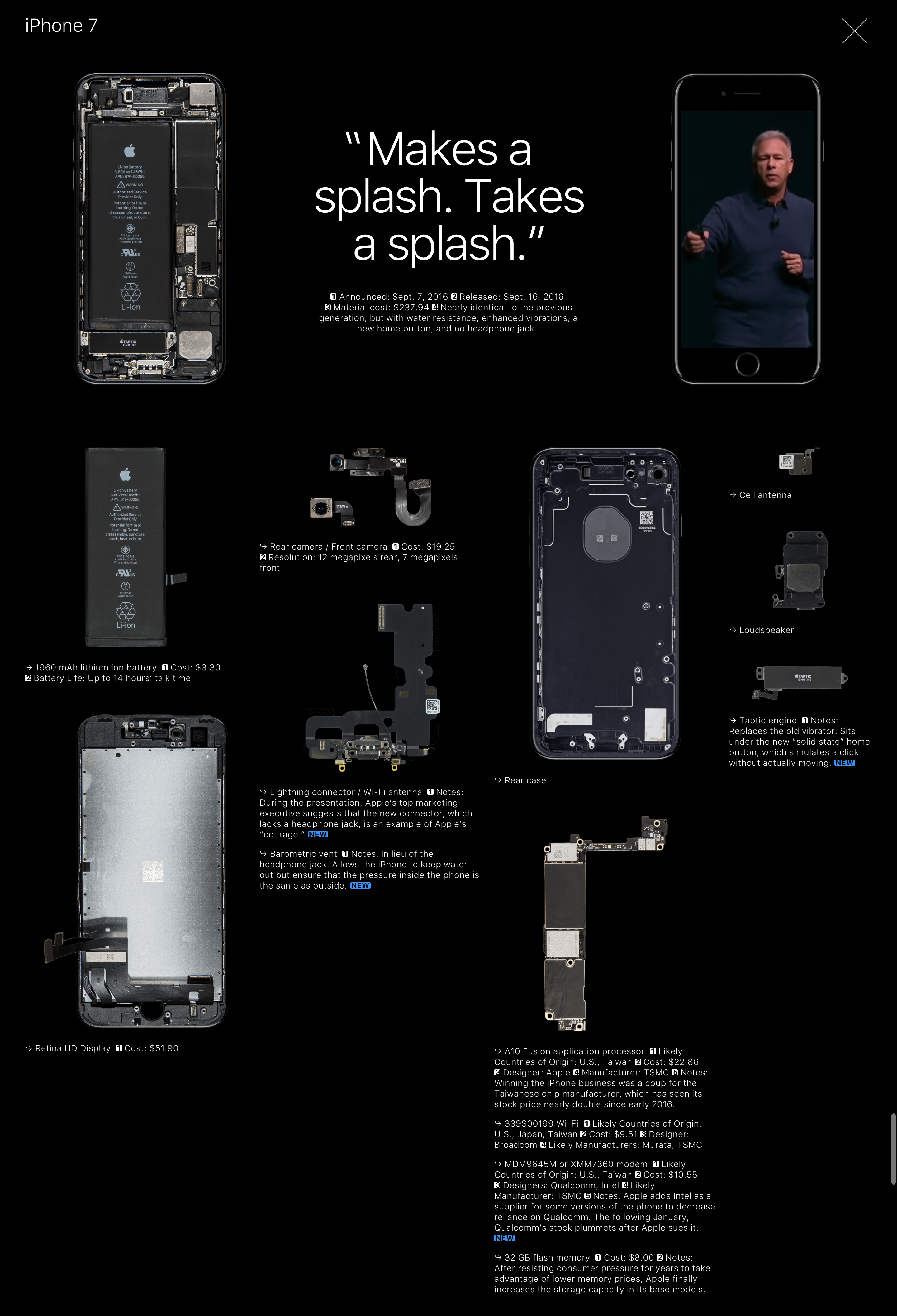 iphone 10 yrs teardown by bloomberg and