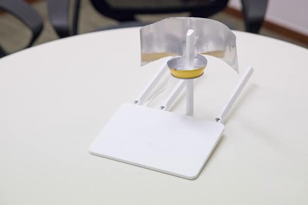 can wifi be better with aluminium can 03