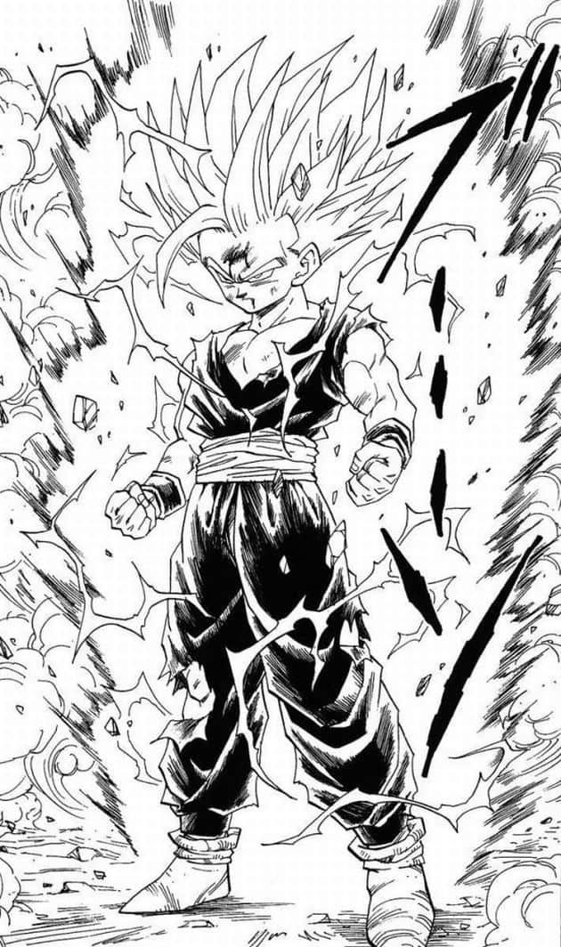 why super saiyans have gold hair 03