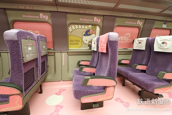 hello kitty shinkansen is about to leave 03