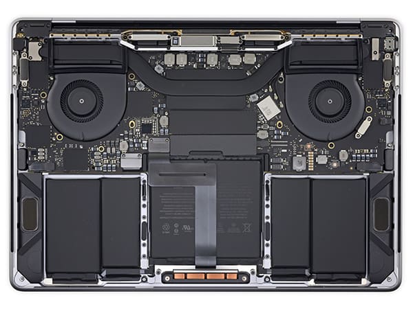 ifixit continue teardown macbook pro 2018 04