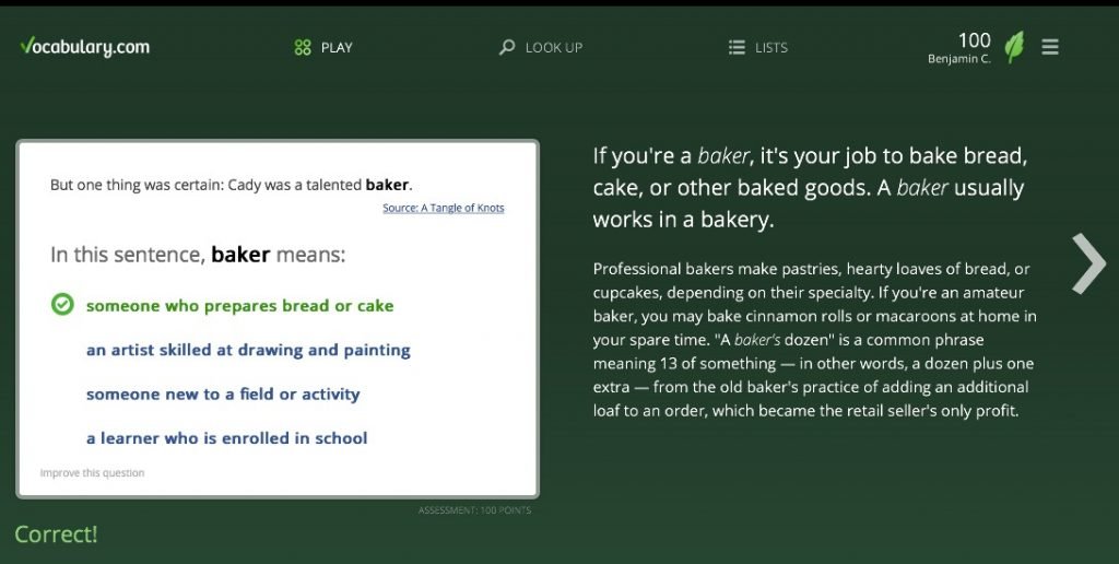 vocab learn
