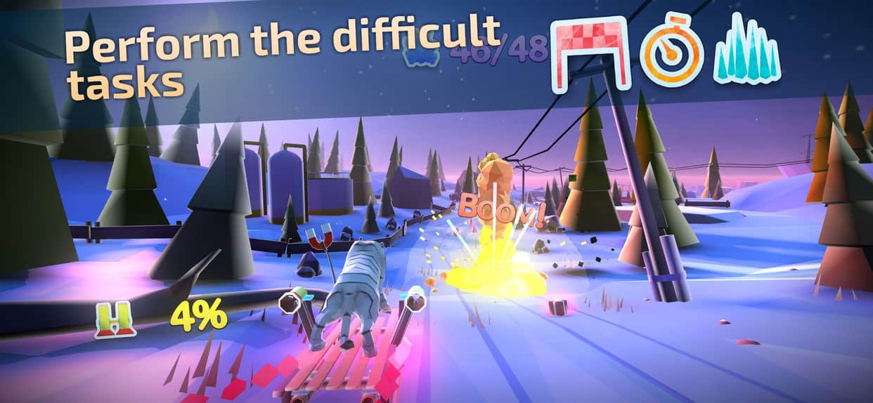 Animal Adventure Downhill Rush 5