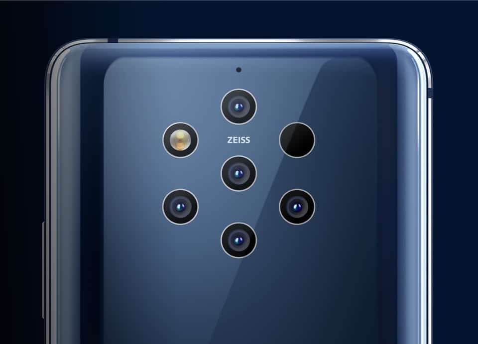 nokia 9 全球首款 5 蔡司镜头手机发布!