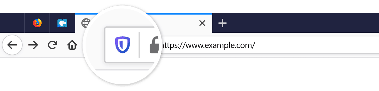 shield in browser 1