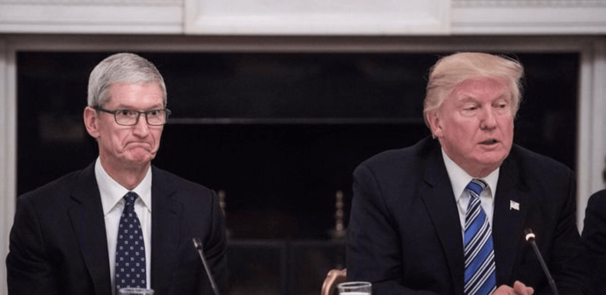 tim cook donald trump