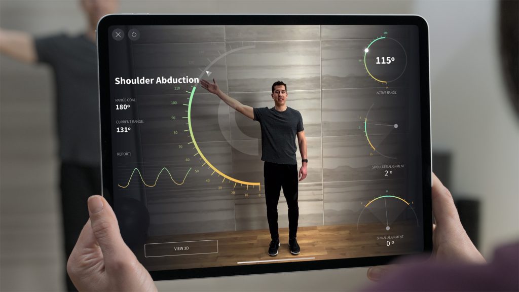 Apple new iPad Pro AR screen 1 03182020