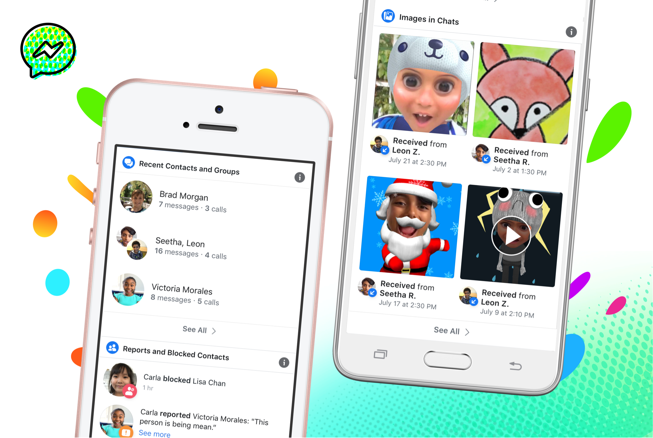Messenger Kids header