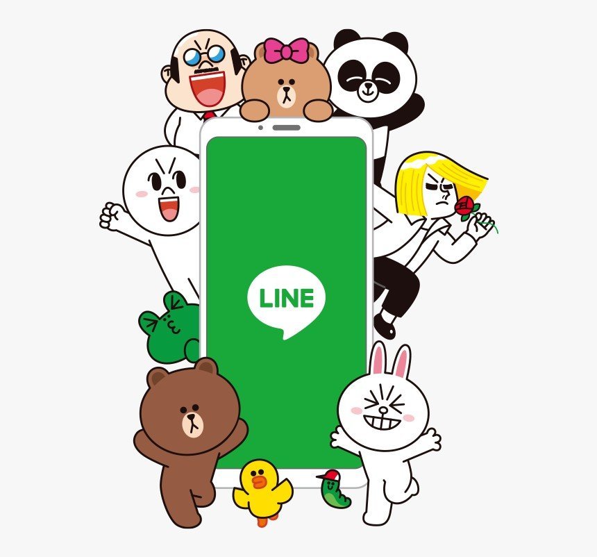 356 3564721 line friends png line character png download transparent 2