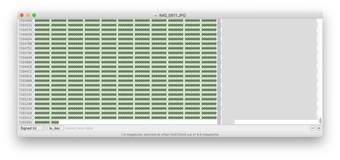 wasted space mac image capture