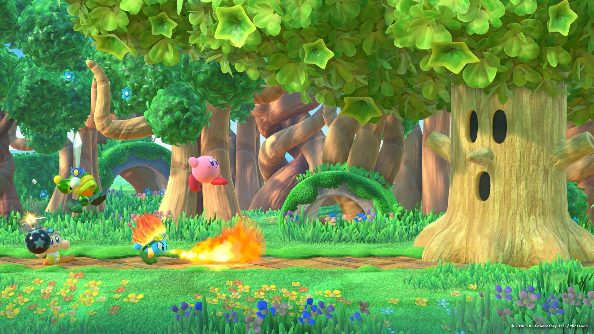 Kirby Star Allies wallpaper 03