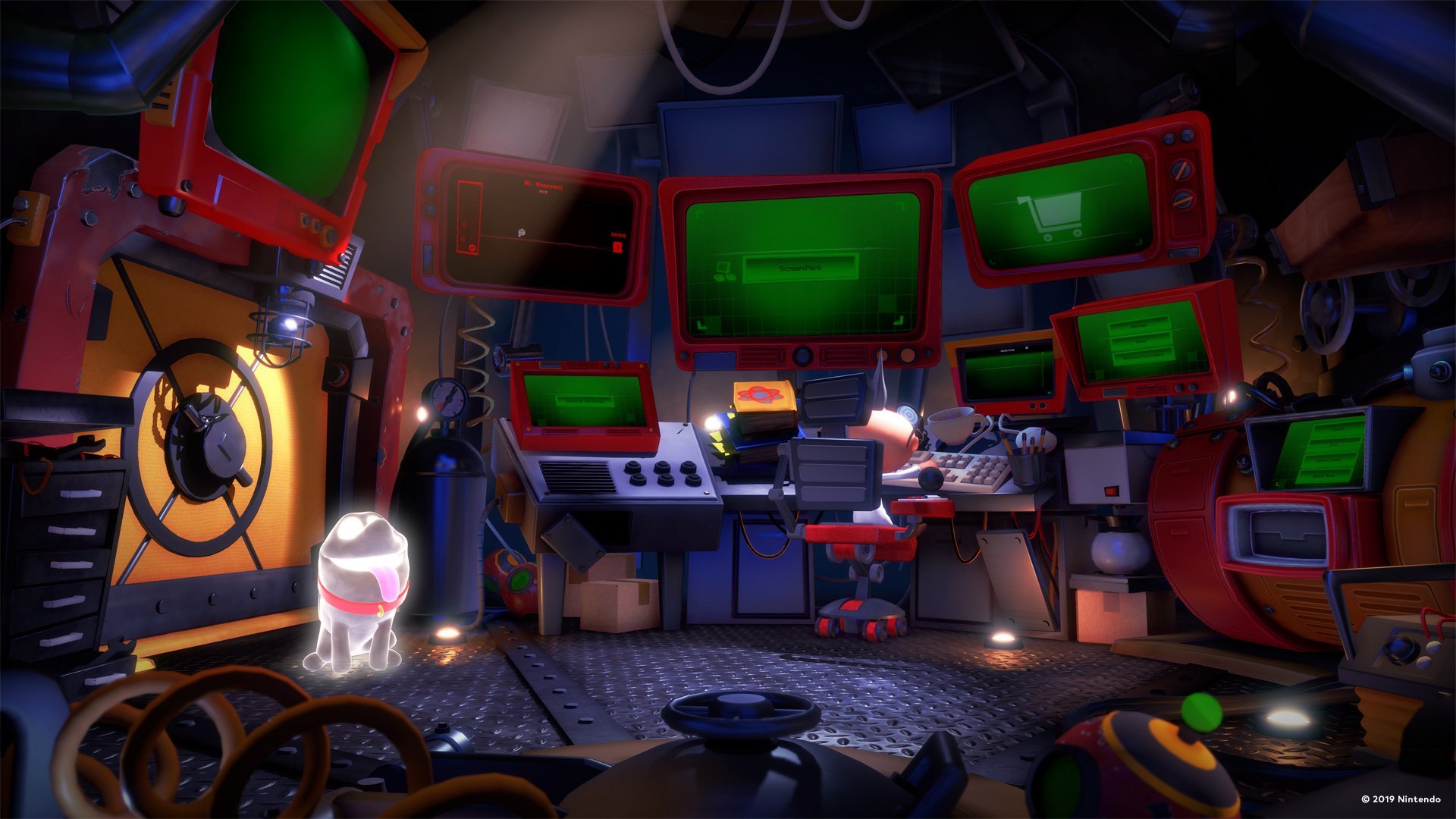 Luigis Mansion 3 wallpaper 03