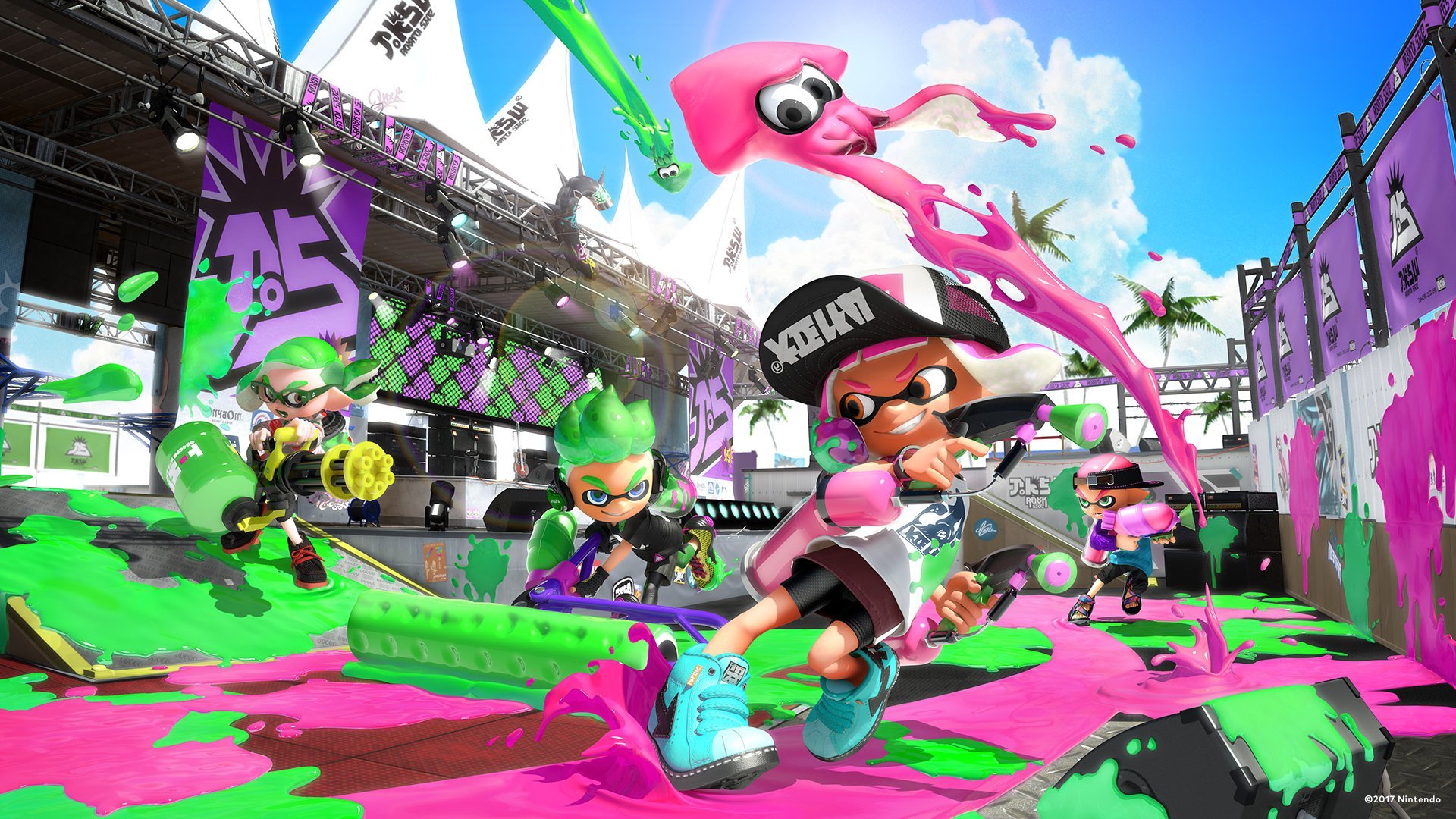 Splatoon2 wallpaper 01