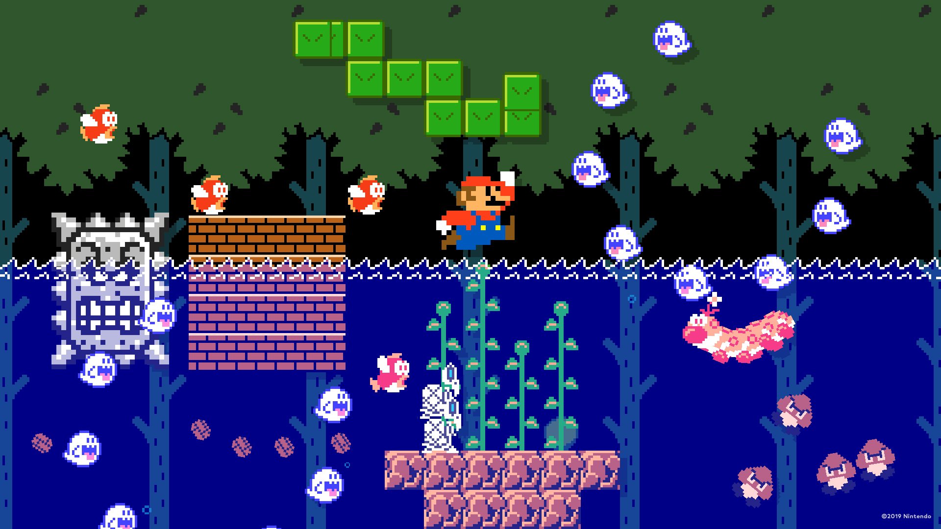 Super Mario Maker 2 wallpaper 03