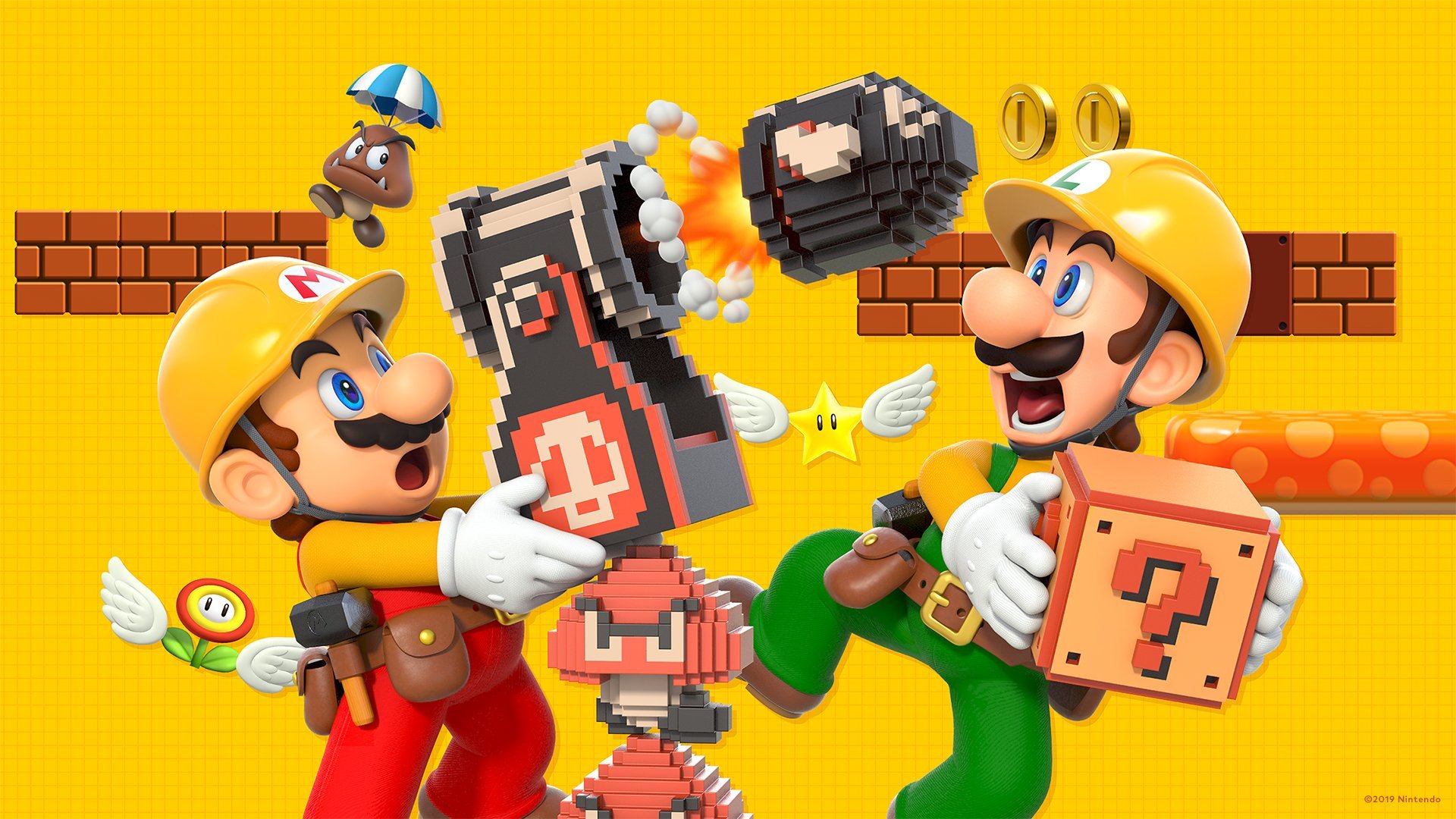 Super Mario Maker 2 wallpaper 04