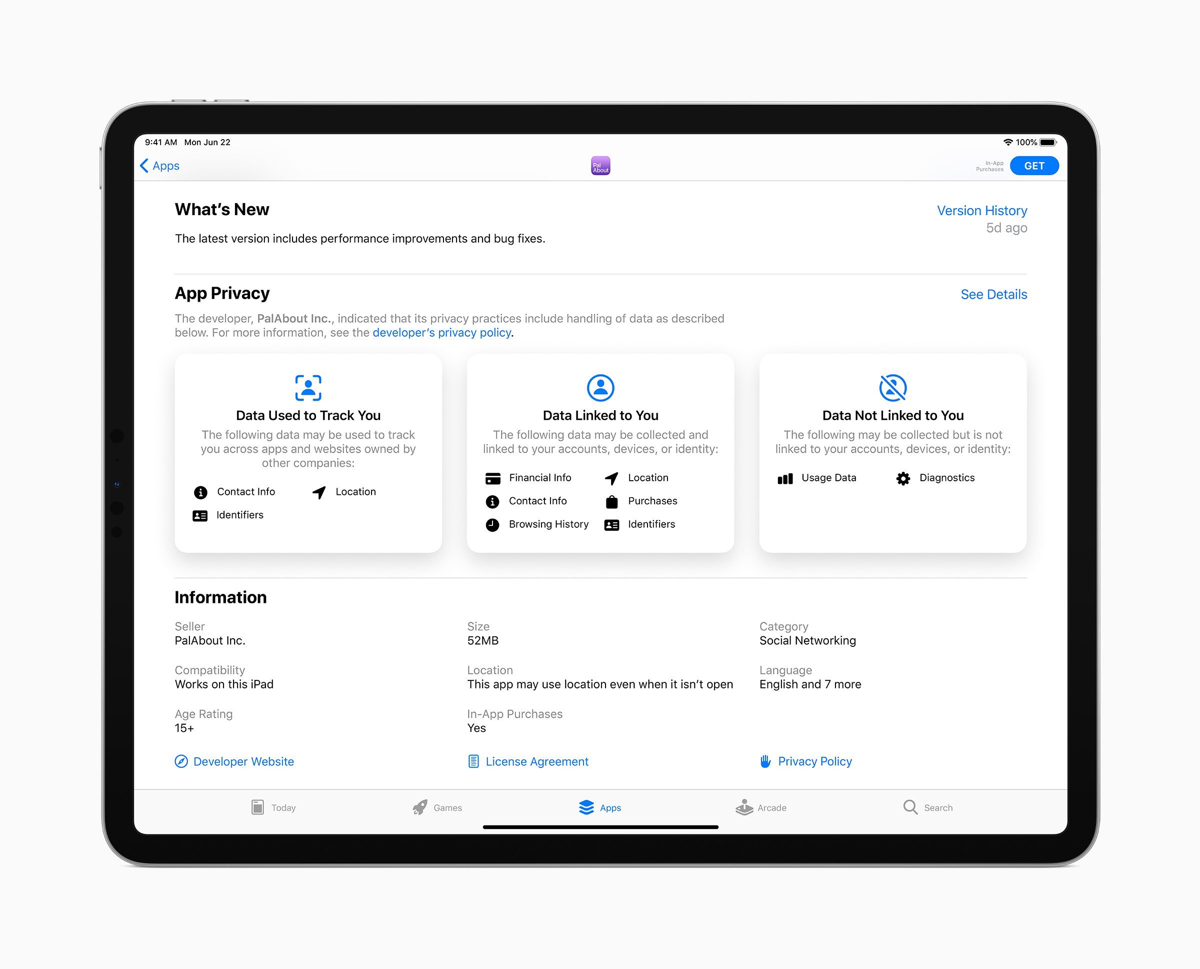 apple ipados14 privacy appstore datatrackng 062220
