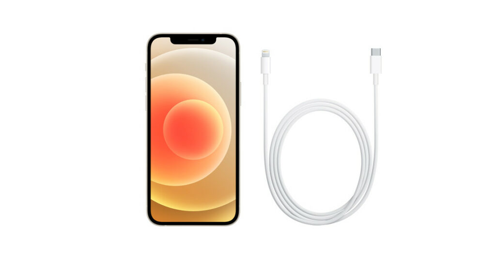 USB C to Lightning 1 2