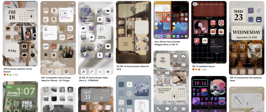 Pinterest iOS 14