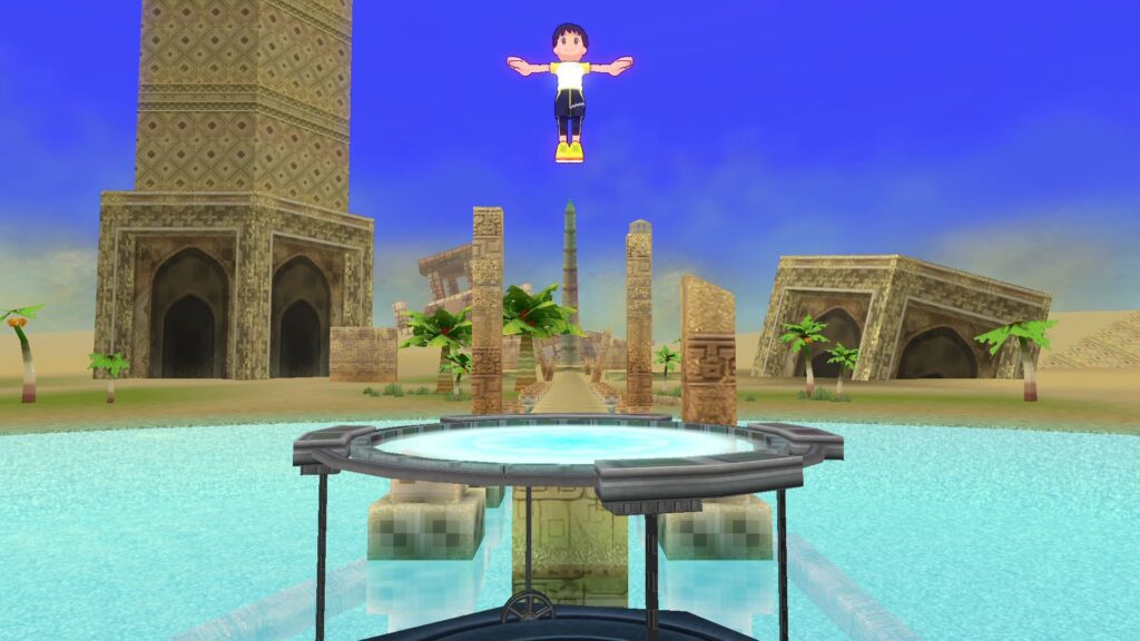 familytrainer Lake top Trampoline