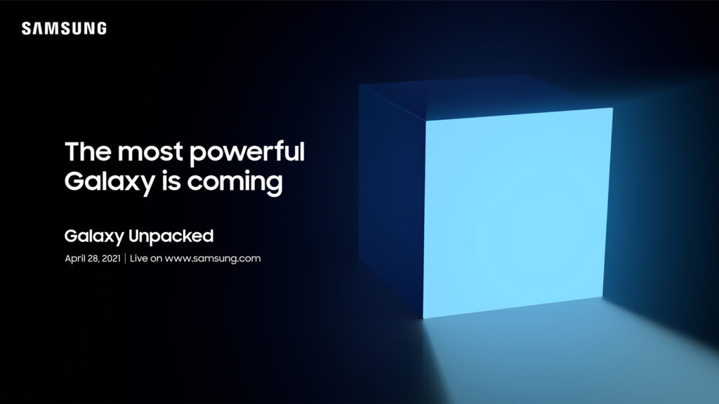 galaxy unpacked 2021 april